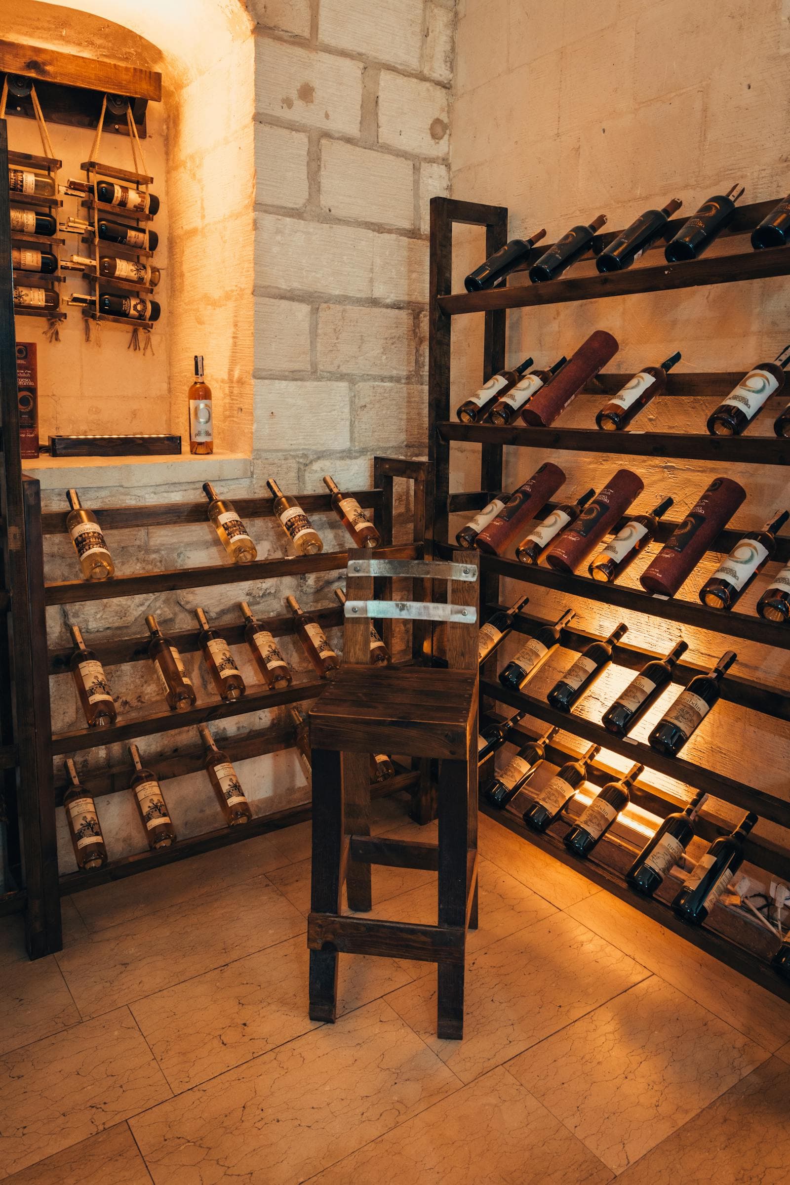 Wine cellar in Miami Florida engineered for humid tropical climate preservation